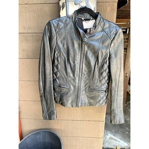 Banana Republic leather jacket size xs